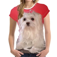 summer men and women pet dog series 3d printed t shirt fashion o neck street style short sleeved cat and dog fun daily t shirt