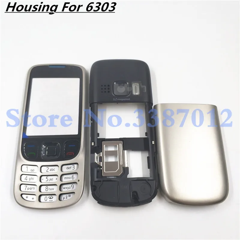 Оригинальная задняя крышка батарейного отсека для Nokia 6303 6303c полноразмерная