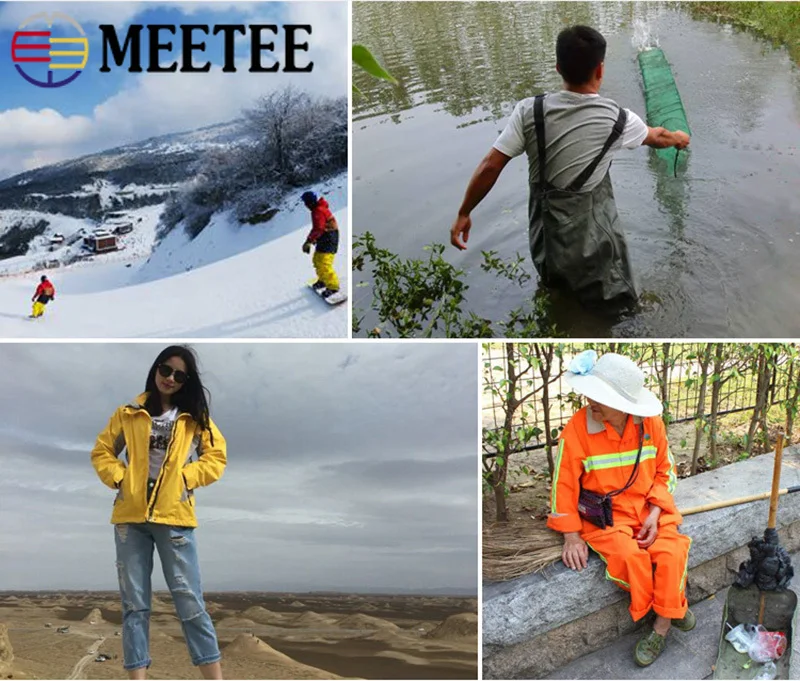 Meetee 100/200X150cm 300D низкоэластичная шелковая ткань Оксфорд полиэстер ПУ покрытие