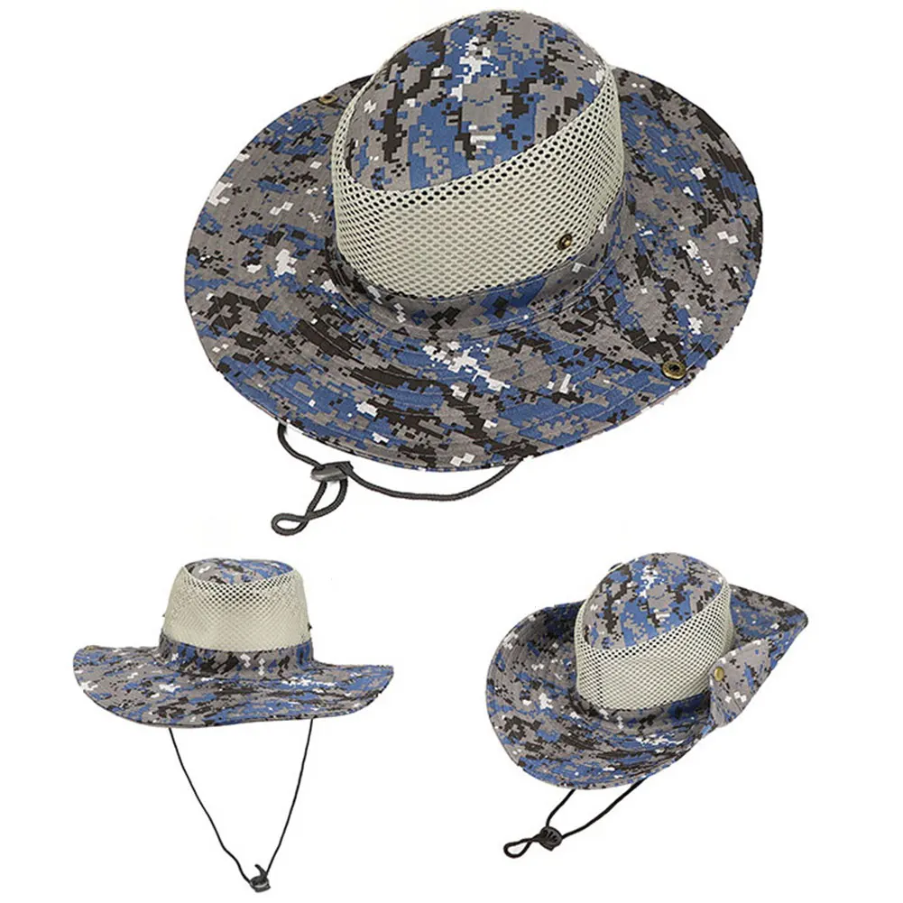 Полиэстер с широкими полями на шнурке для активного отдыха велоспорта мужчин и