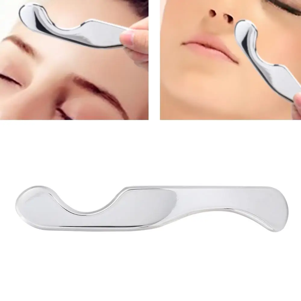 

Fish-Shaped Scraping Guasha Board 304 Stainless Steel SPA Therapy Gua Sha Massager For Face Body Release Pain Relief Guasha Tool