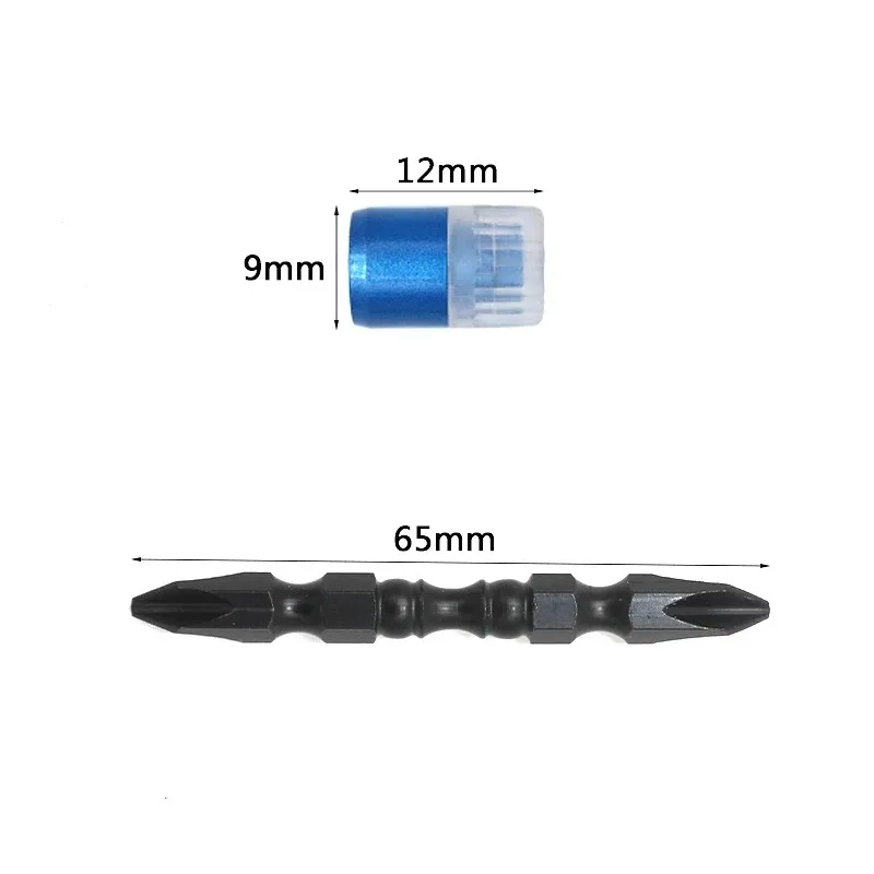 

Electric Screwdriver Universal Magnetic Ring 1/4in Alloy PH2 Cross Double Head