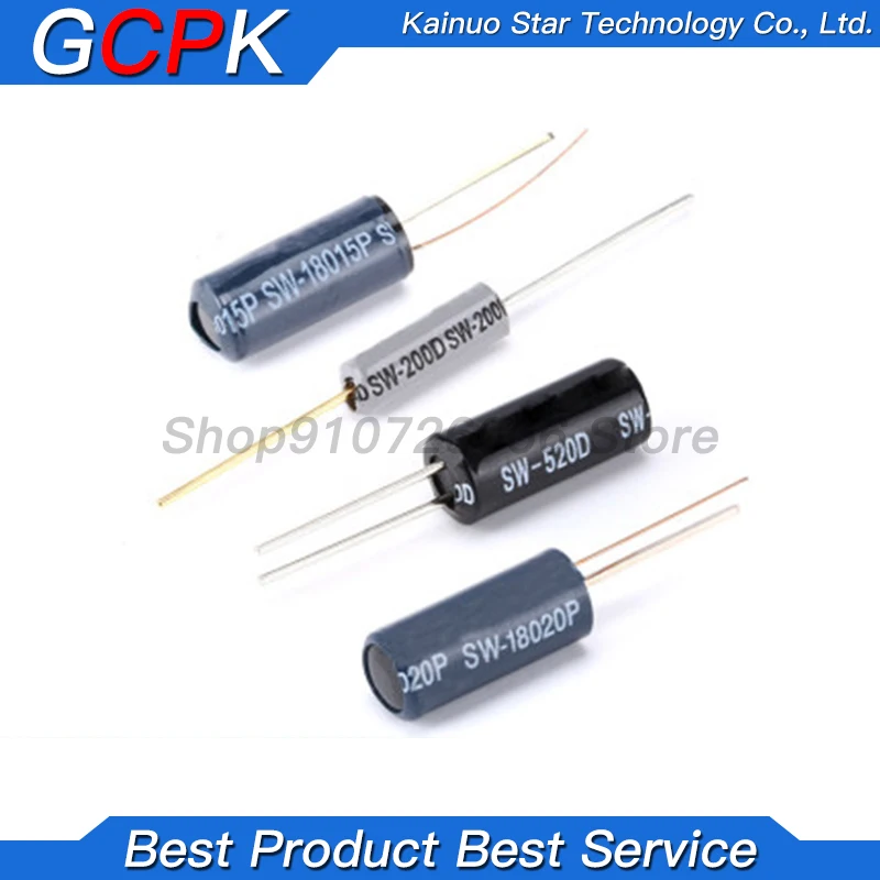 Переключатель наклона SW-520D, SW-420, SW-200, SW-58010p, SW-18020P, SW-18015P, SW-18010P, 10 шт., датчик вибрации, металлический шариковый переключатель