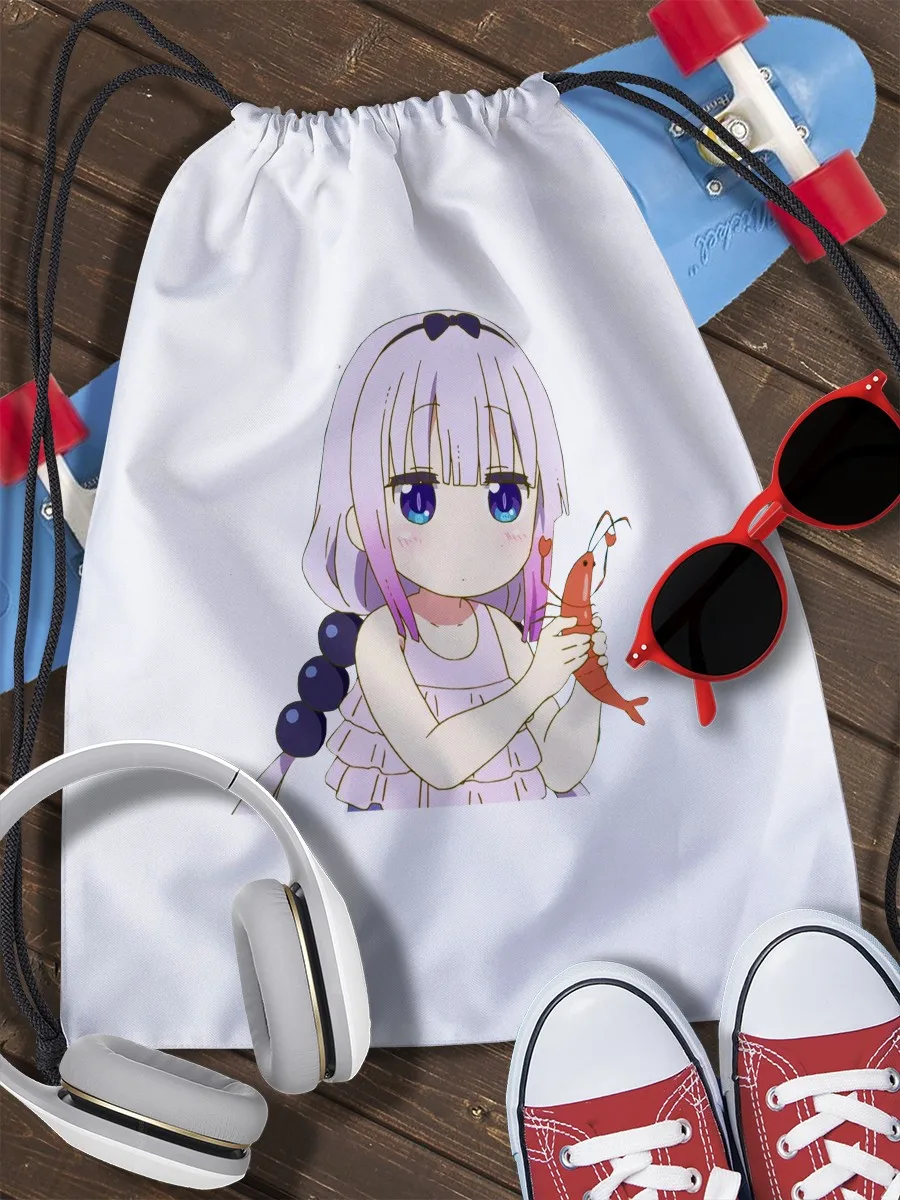 Мешок для сменной обуви Kobayashi-san Chi no Maid Dragon (аниме манга дракон горничная кобаяши) -