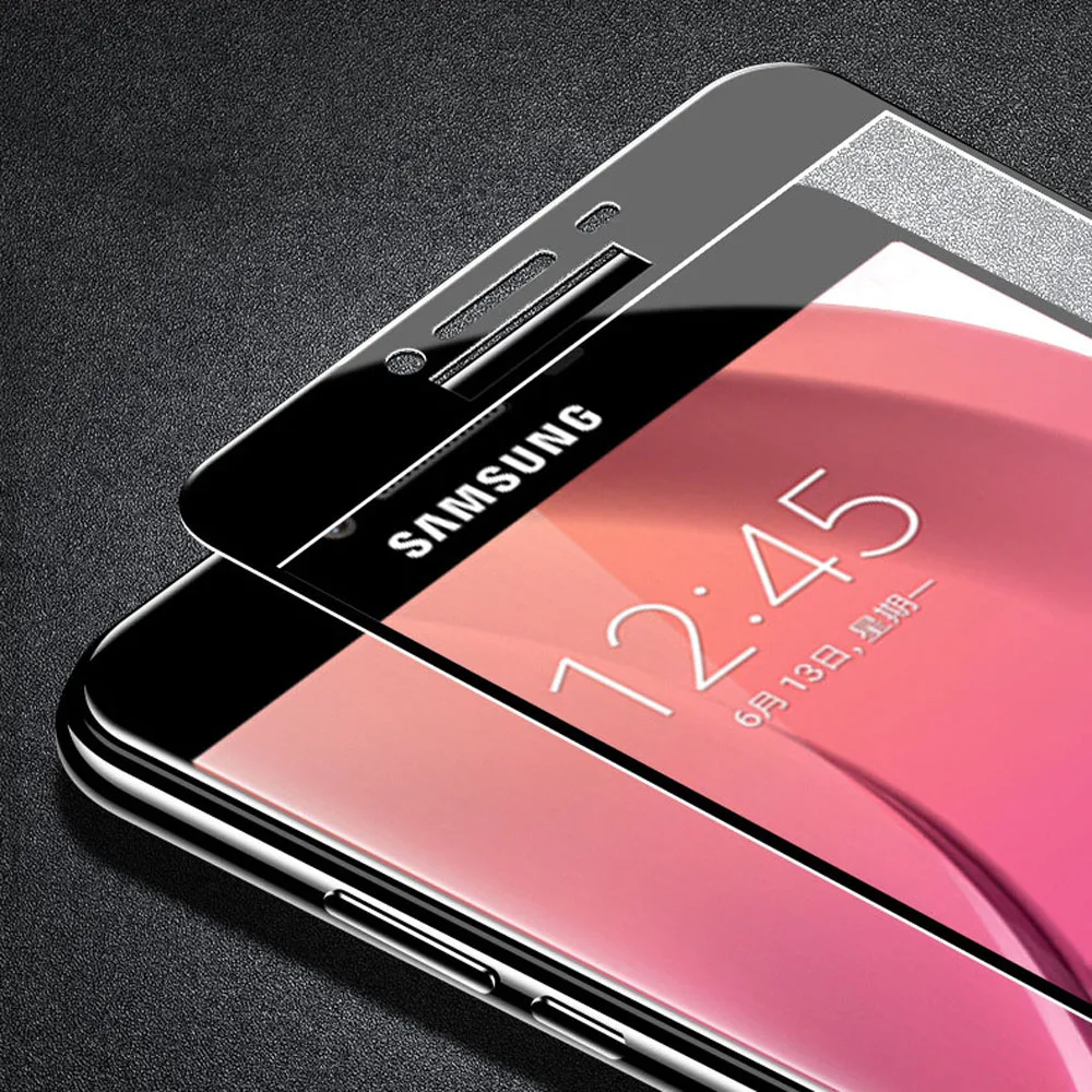 Защитное стекло для Samsung Galaxy C7 C5 C9 Pro Dual C7Pro C5Pro C9Pro C7018|Защитные стёкла и плёнки