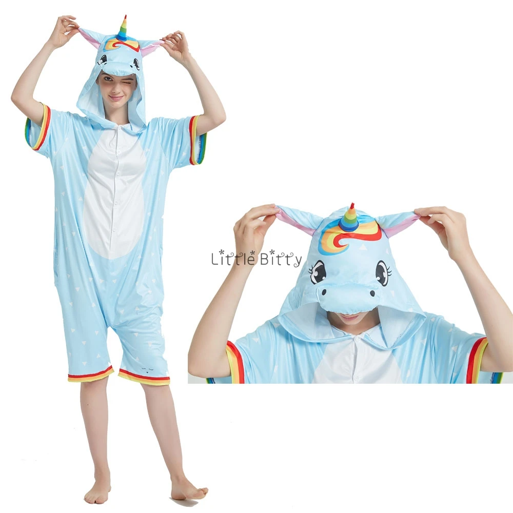 Кигуруми пижамы для мамы и детей комбинезон милая цельная Пижама пижама с