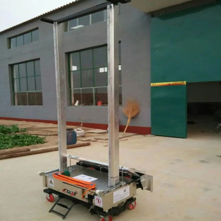 

Cement Plaster Machinery Automatic Wall Plaster Cement Mortar Rendering Machine Interior Wall Plastering Machine