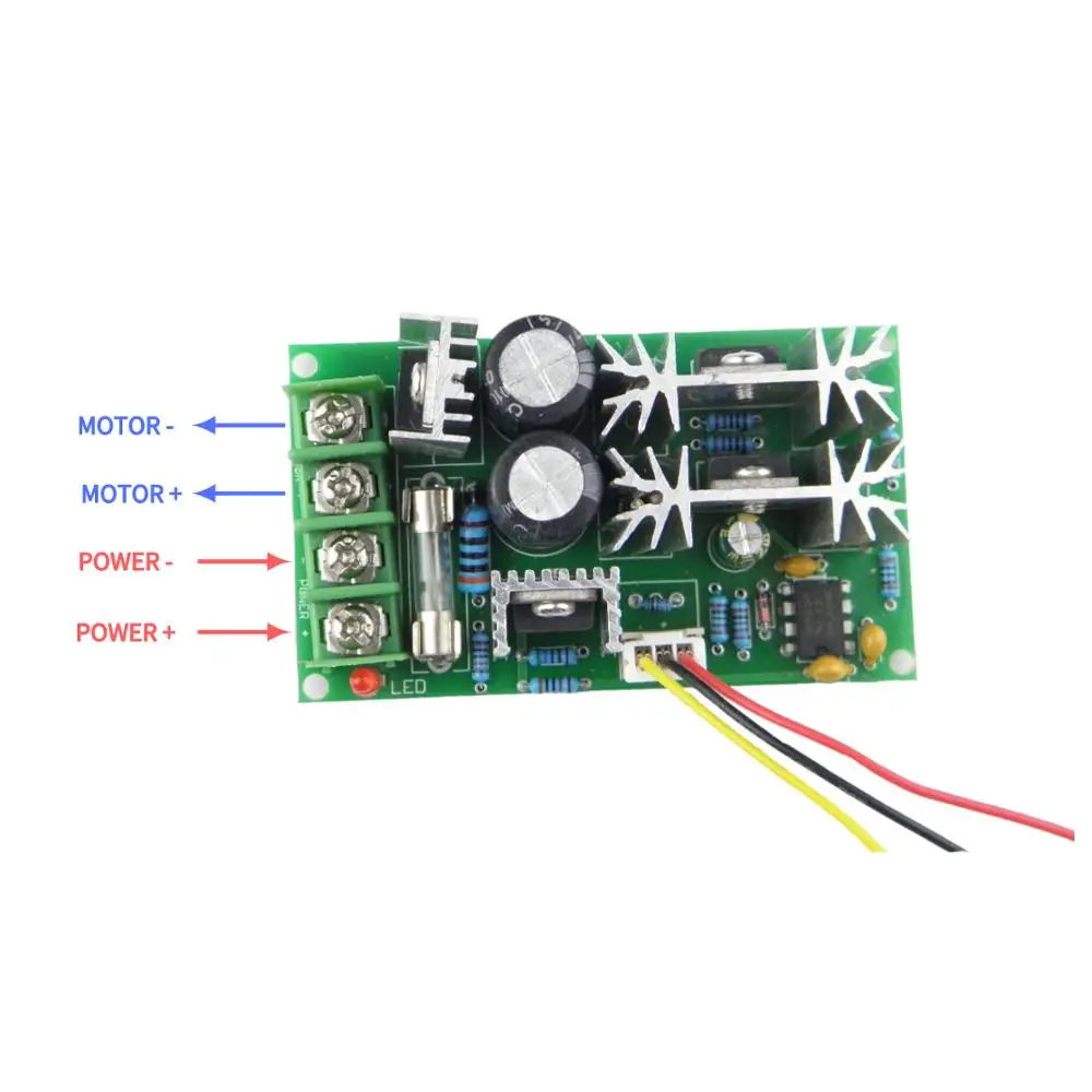 Мини электродвигатель CHANCS 775 DC 12V/24V с сверлильным патроном и ШИМ контроллер