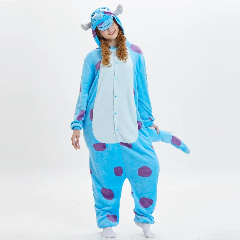 Пижама-комбинезон для взрослых monstruos university Kigurumi |