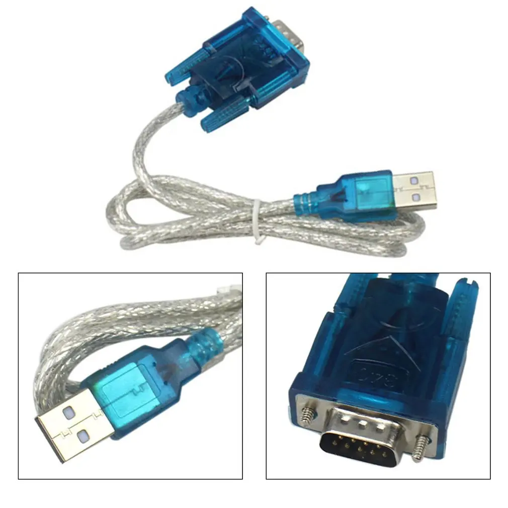 

USB 2.0 to Rs232 Serial Cable Adapters Female Switch USB to Serial DB9 Female Port Serial Cable USB to COM Win7 8 Transfer Line