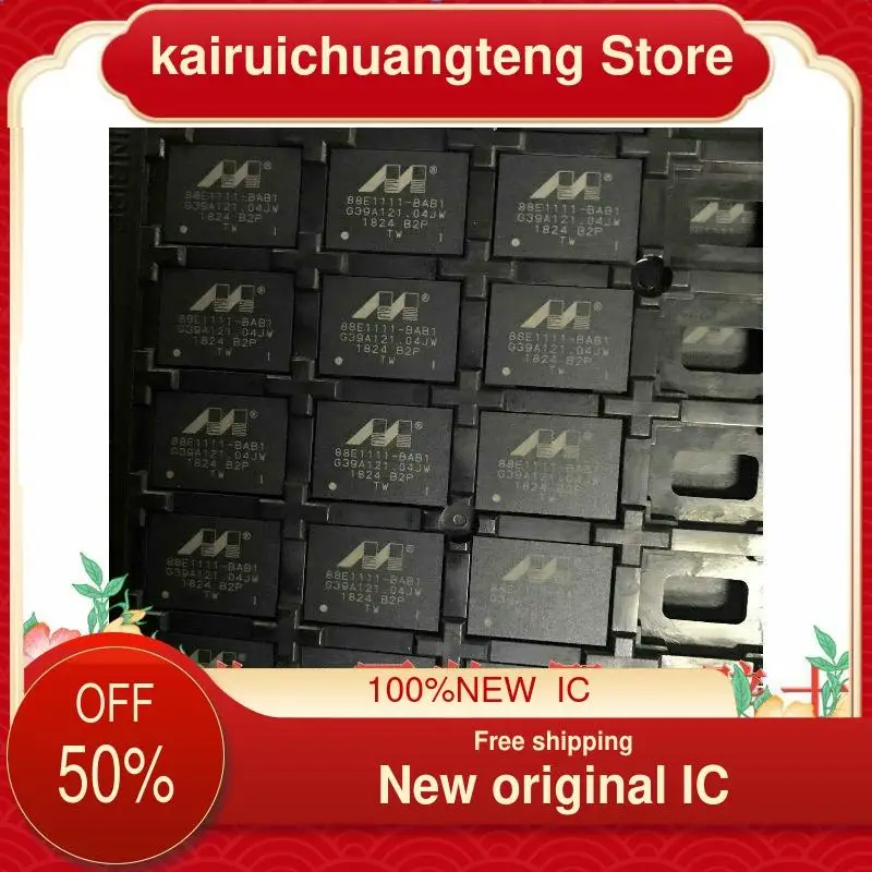 

5-100PCS 88E1111-BAB1 88E1111-B2-BAB1I000 88E1111-B2-BAB1C000 BGA New original IC