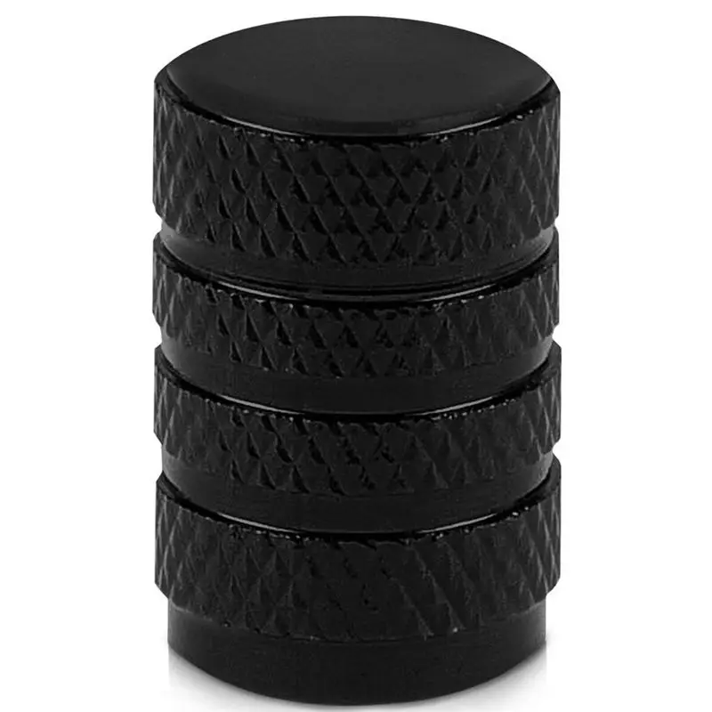 4 шт. колпачок клапана автомобильной шины черный|Стержни и колпачки клапана| |