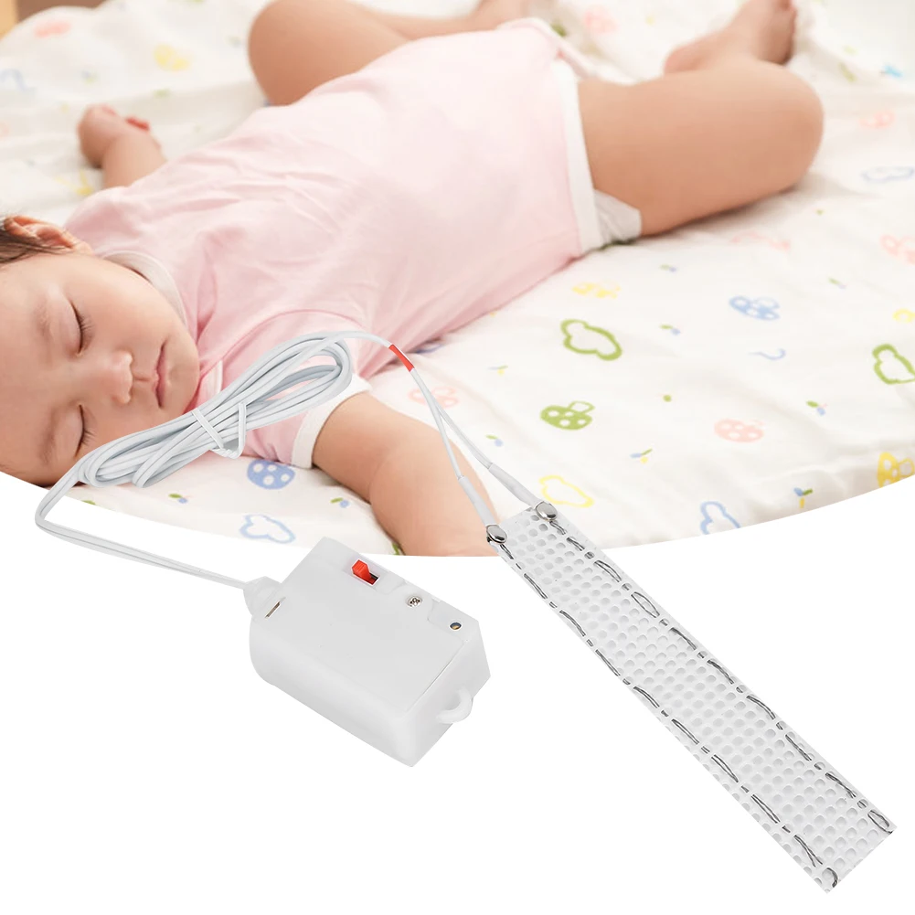 

Electric Bedwetting Alarm Reusable Bedwetting Sensor For Baby Infants Toddler Elderly Bedwetting Training Reminder Home Durable