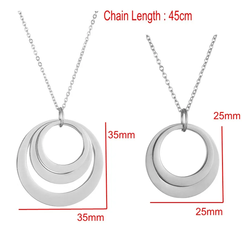 Персонализированные ожерелья с именем на заказ многослойные Выгравированные