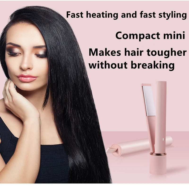 

Hair Curler Bang Clip for Curling Or Straightening Hair Straightener Mini Splint Inner Buckle Hair Straightener brush