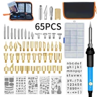 wood burning pen kits carving pyrography tools soldering stencil iron crafts pyrography for home supplies