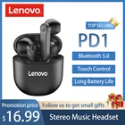 TWS-гарнитура Lenovo PD1 с поддержкой Bluetooth и микрофоном