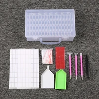 21 years new product 72 grid accessories tool rice bead jewelry nail art diy beaded plastic transparent storage box
