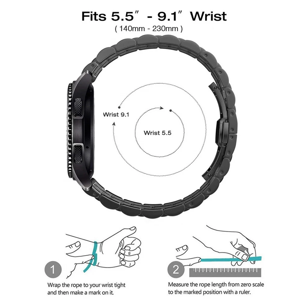 

Samsung Galaxy Watch 42 46 Active 2 Gear S2 S3, Huawei Watch gt2, 20 22