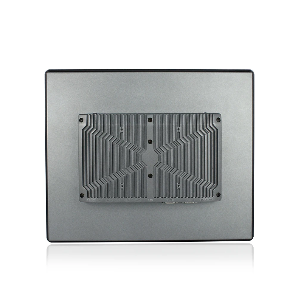 

TPM2.0 industrial embedded computer fanless J1900 resistive touch pc HD-MI/COM/USB/LAN DC9~36V for agriculture workshop