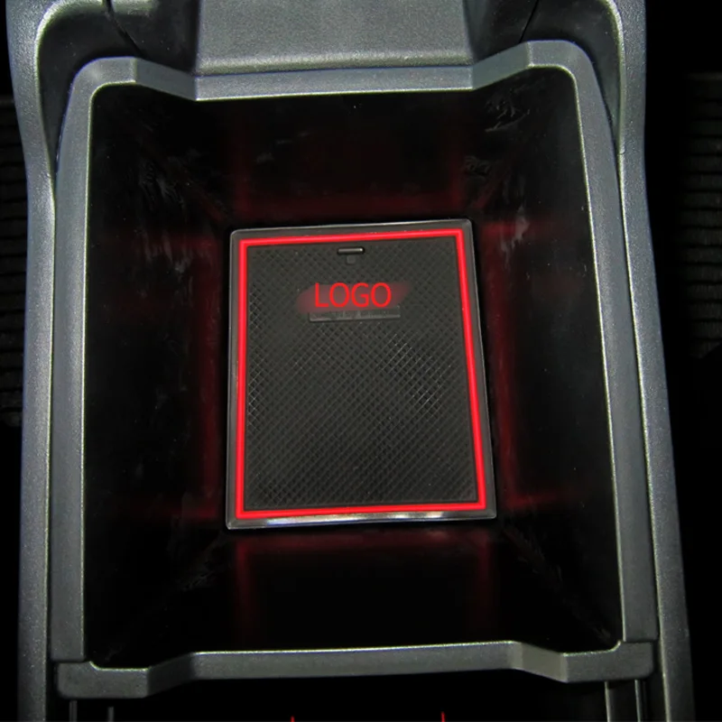 Накладки на двери для Mazda коврики дверей салона автомобиля Нескользящие красного