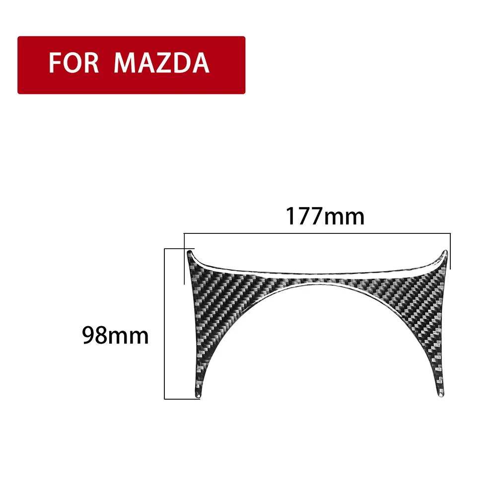 

Shift Panel Cover Decorative Sticker Personal Car Half Front Gear Easily Installation Elements for Mazda RX8 RX-8 04-08