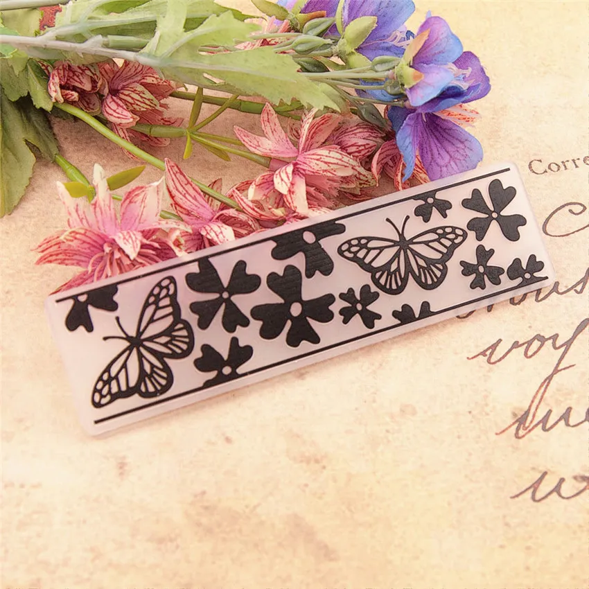 Лидер продаж Пластиковый Летающий шаблон в виде бабочки фоторамка рукоделие