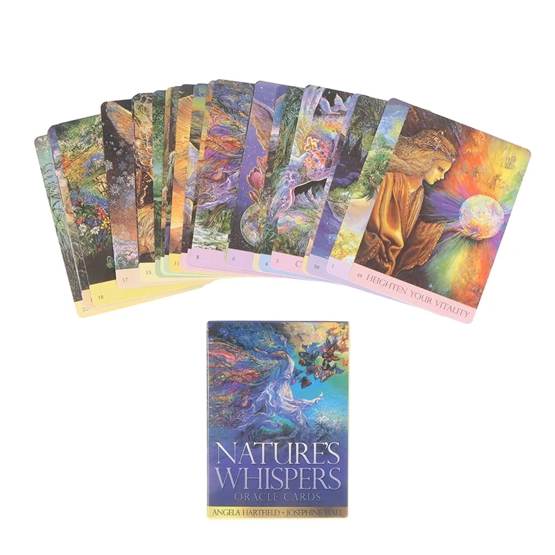 

Новые шепоты Natures, карты-Таро с принтом орлака, версия Lenormand, настольные игры, карты для вечевечерние
