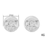 1 pair transparent headlight cover simulation lampshade for 110 axial scx10 iii wrangler rc car accessories
