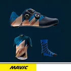 MAVIC Pro команда летние трикотажные изделия велосипедная рубашка мужская Велоспорт Джерси Ciclismo Bicicleta Спортивная одежда Maillot Ciclismo дышащая