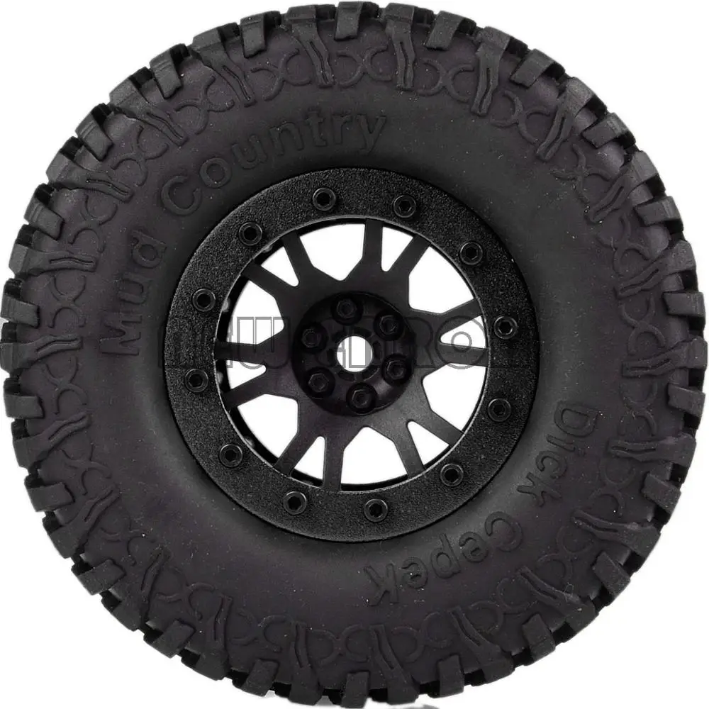 

NEW ENRON 4P 1.9" Beadlock Wheel Rim 100MM Tyre Tires For RC 1/10 Crawler CC01 D90 D110 SCX10 Tamiya CC01 MST jimny TF2