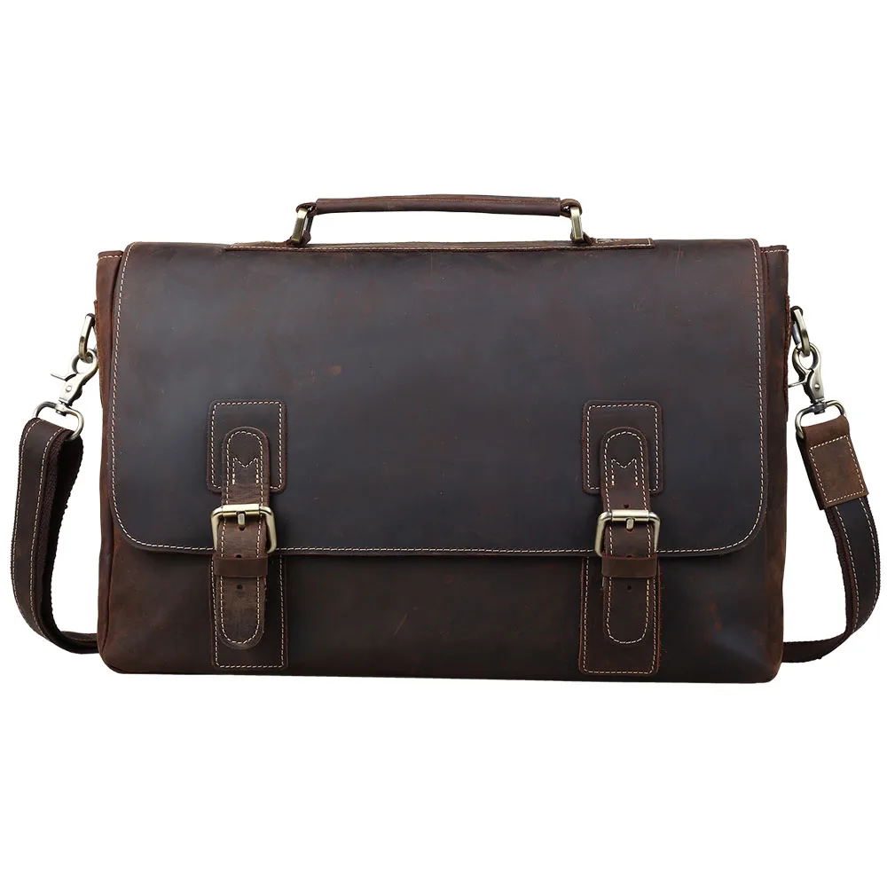 Роскошные Дизайнерские портфели для мужчин 16 ''сумка ноутбука большой