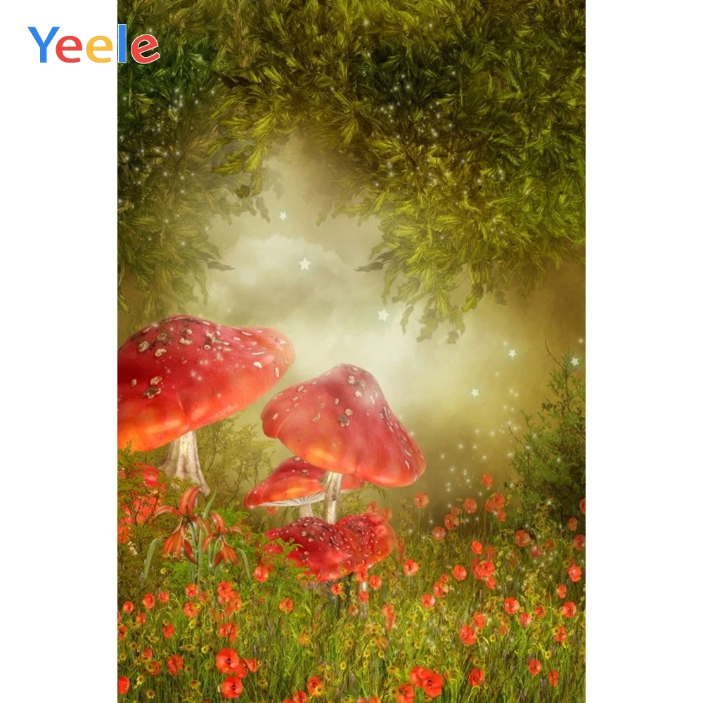 Wonderland Backdrop For Kids Photography Newborn Baby Birthday Decorations Photo Background Custom Photocall Studio | Электроника