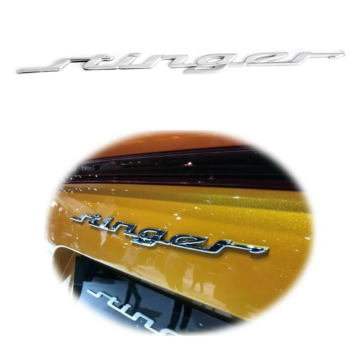 Kia Stinger эмблема e