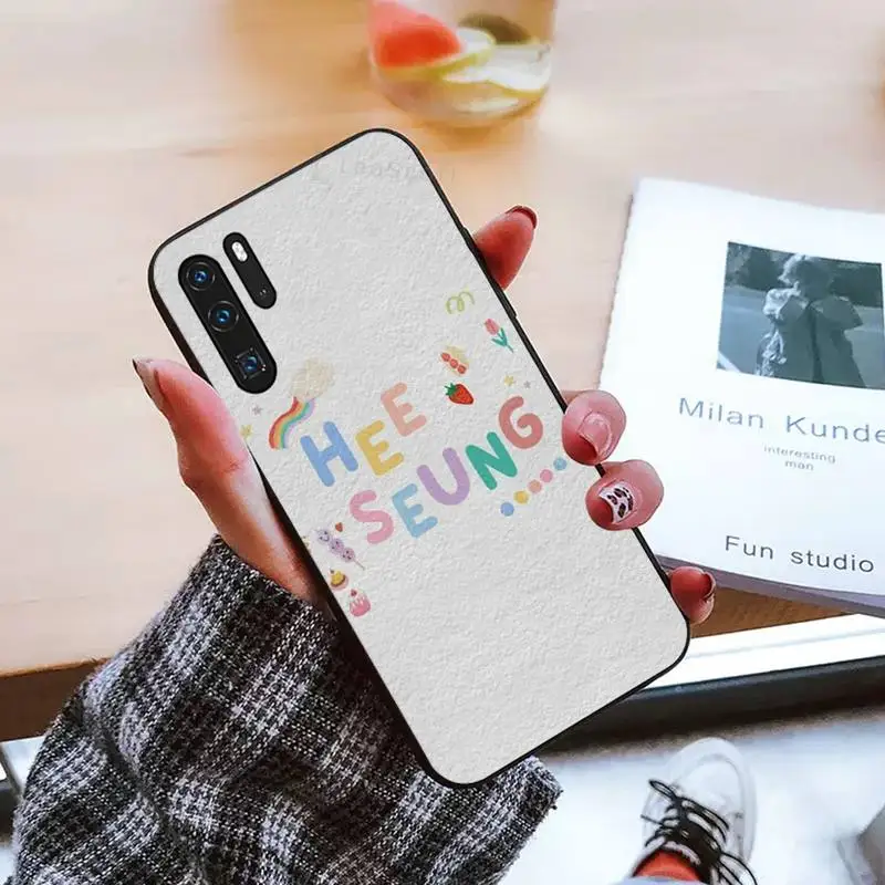 

cute Enhypen rainbow cat Phone Case For Huawei honor Mate P 9 10 20 30 40 Pro 10i 7 8 a x Lite nova 5t