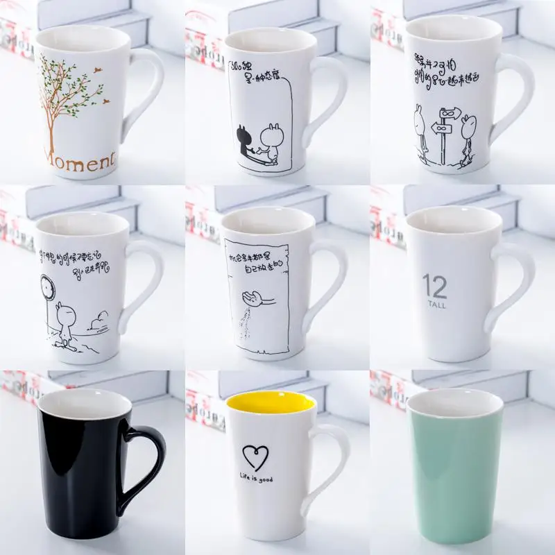 Креативная керамическая пара зубных щеток кружка для чистки мытья рта