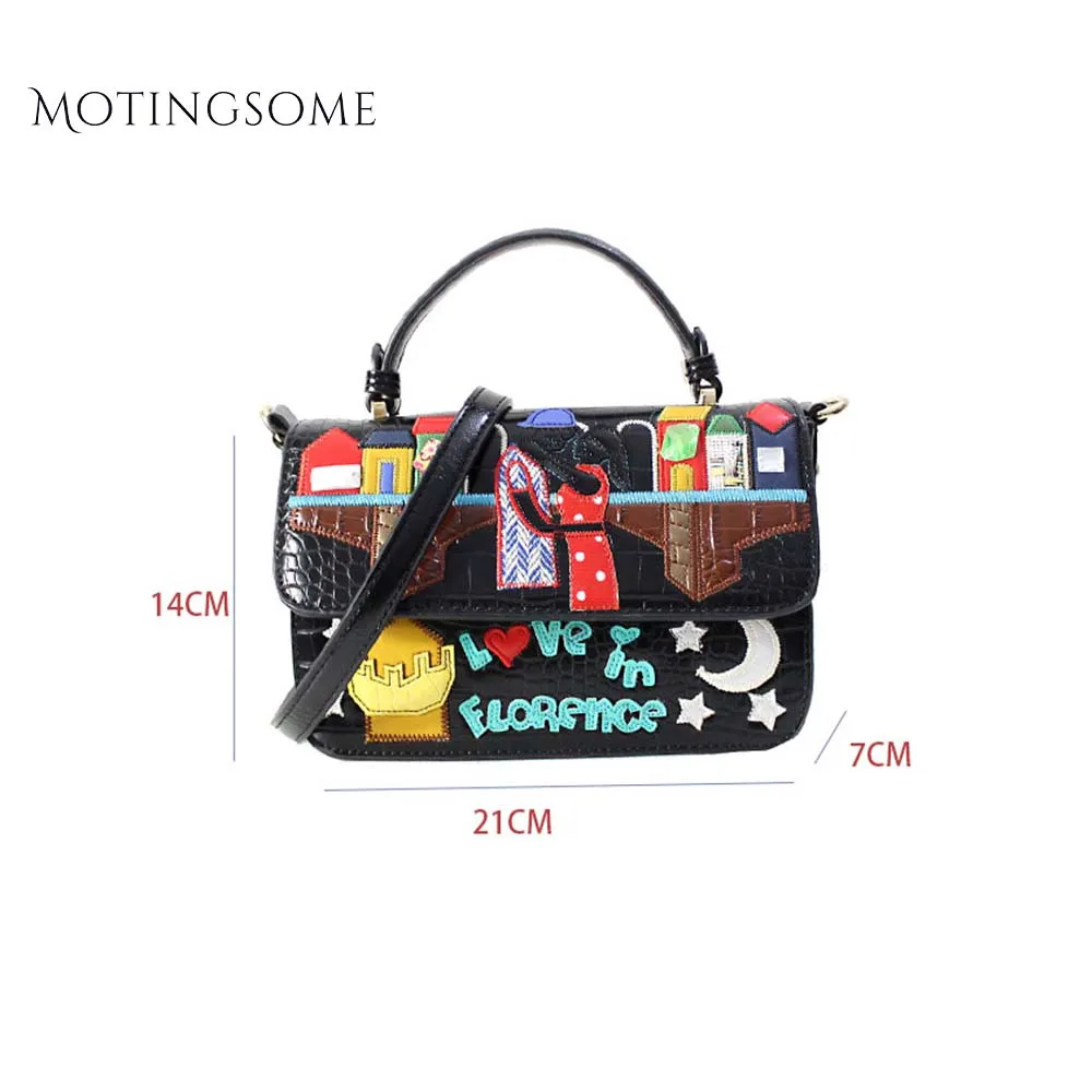 Женская сумка на плечо в национальном стиле с вышивкой Сумочка через и сумочка