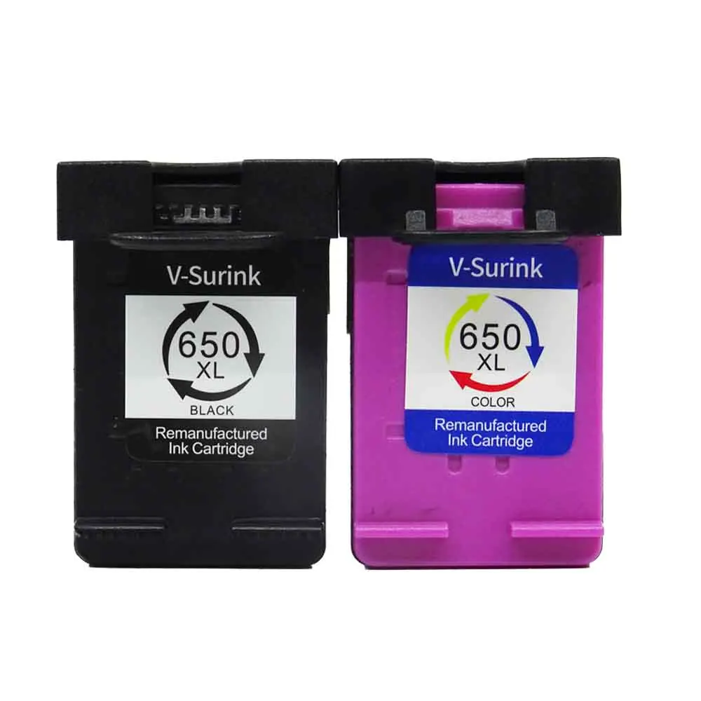 V Surink чернильный картридж 650XL Замена для hp 650 xl Deskjet 1015 1515 2515 2545 2645 3515 4645 принтер| |