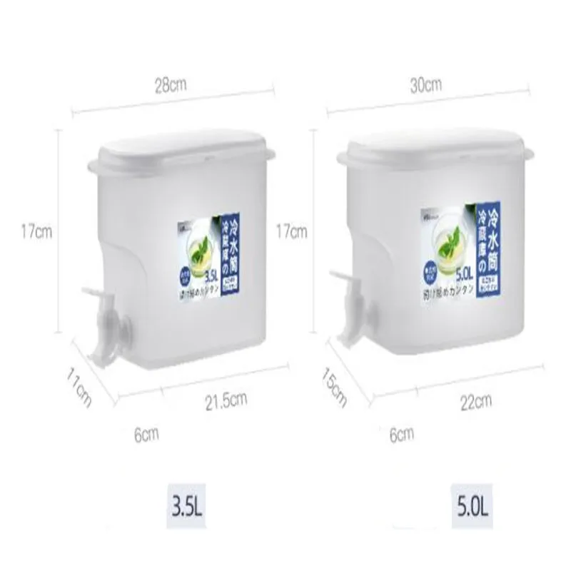 

2021 Newest Cold Water Bucket With Faucet Drink Wine Barrel Beverage Container Box
