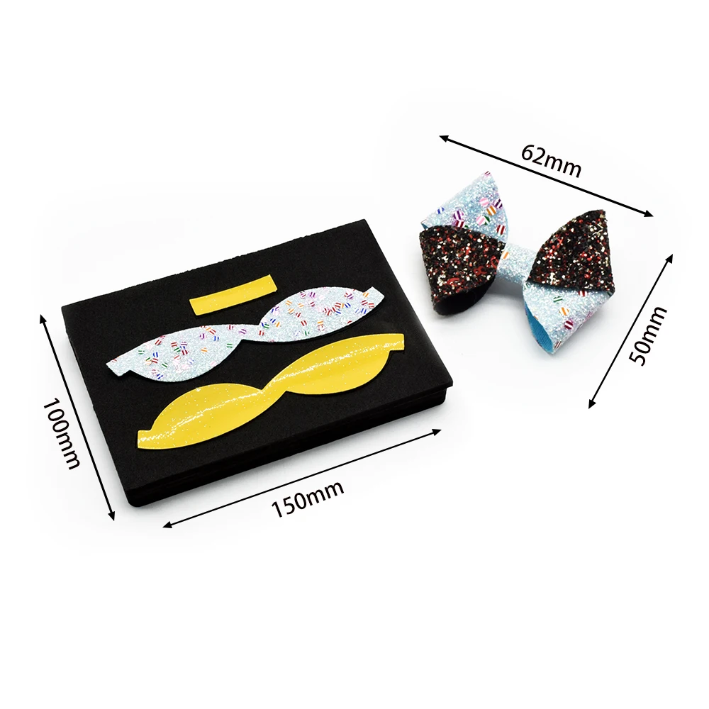 

Bow Cutting Die Mold Diy Double Bow Scrapbook Decoration Wooden Knife Mould Suitable For Sizzix Big Shot Machine
