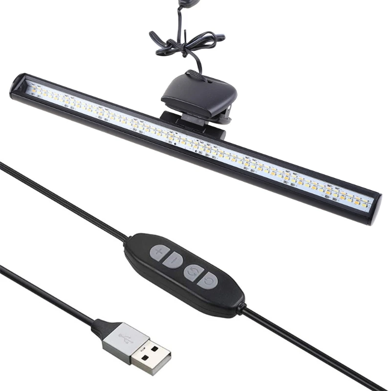 

USB Desk Lamps LED Light Dimmable Monitor Laptop Screen Light Bar LED Desktop Table Lamp Eye Protection Reading Lamp