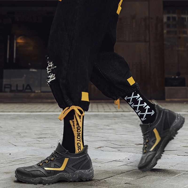 

Running Shoes Men Breathable non-slip Outdoor Sports Shoes Adult Jogging Sneakers Light Weight Male Footwear Big Size Shoes