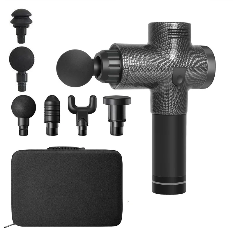 2500mAh 6 головного света профессиональный глубокий массаж мышц пистолет