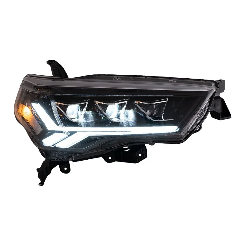 

Фабрика в Гуанчжоу, светодиодсветодиодный Toyota 4 runner 2014-2021, дневные ходовые огни DRL, автозапчасти, отражатель, лампа, автомобильный бампер, сде...