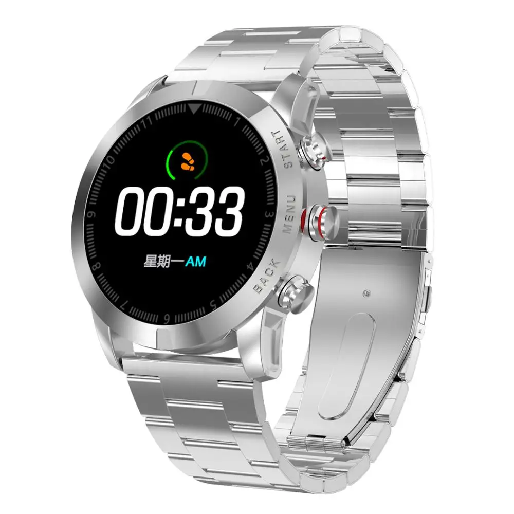 Смарт часы Nennbo S10 1 3 дюйма IP68 Bluetooth 4 2 пульсометр компас|Смарт-часы| |