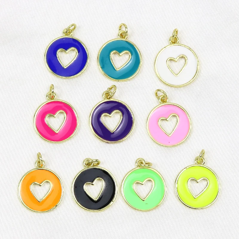 

10 шт., Разноцветные Подвески с жемчугом