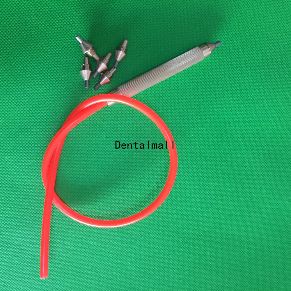 Стоматологическая пескоструйная обработка латунная ручка насадка из