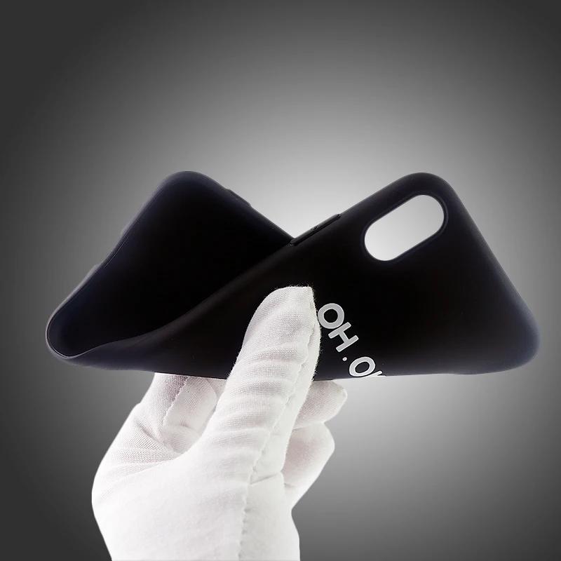 Fashion Phone Cases for IPhone 11 8 7 6s Plus Pro X XS MAX XR Case Positive Letter Soft Silicone Fitted Covers Accessories |