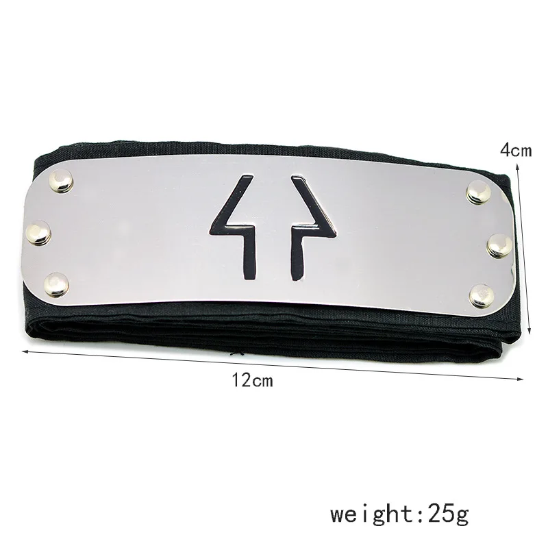 Anime Headband Leaf Village Logo Konoha Cosplay Costume Accessories |