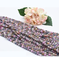 6 8mm natural smooth ruby and sapphire round stone beads for diy necklace bracelet jewelry make 15 free delivery